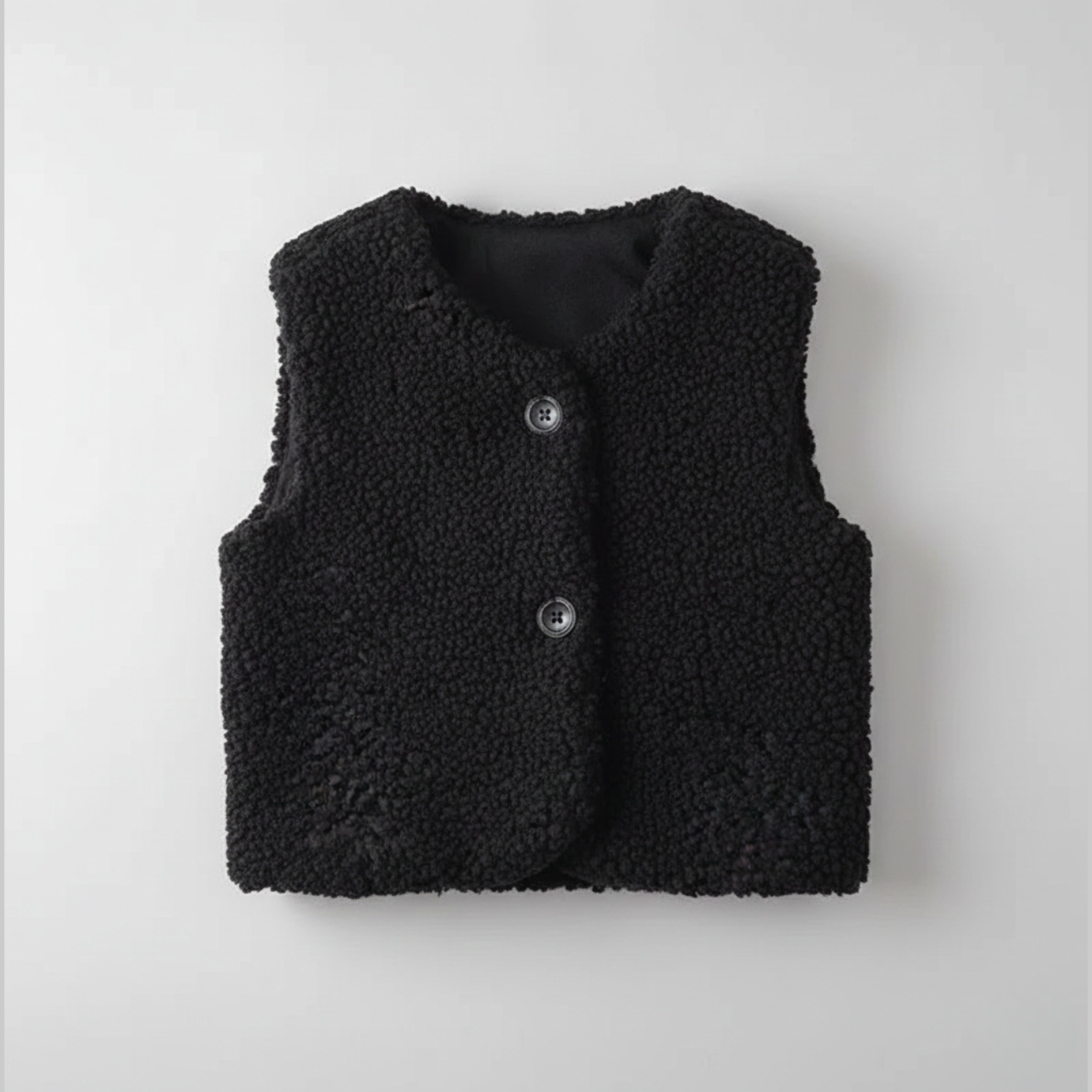 Cozy Teddy Vest