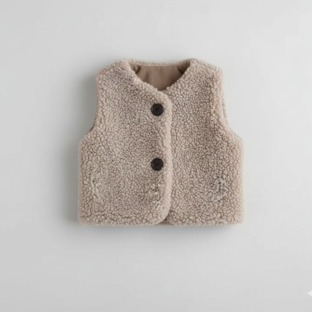Cozy Teddy Vest
