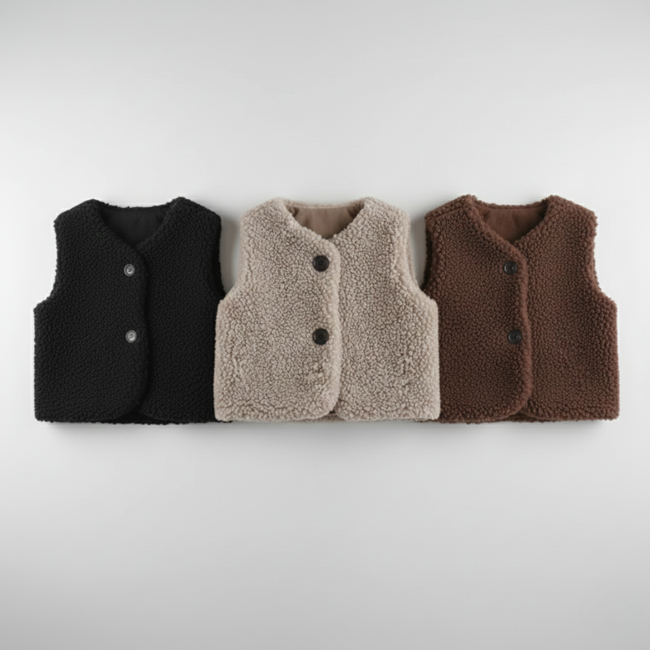 Cozy Teddy Vest