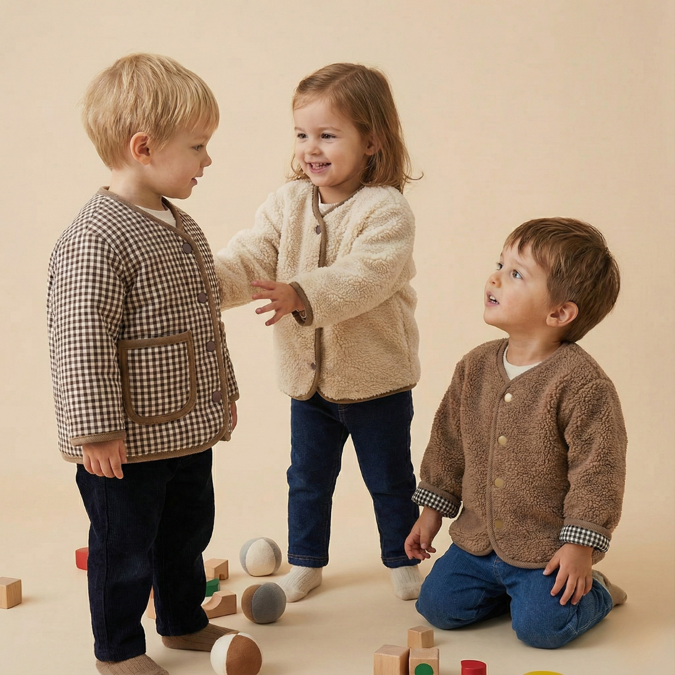 Reversible Teddy Jacket