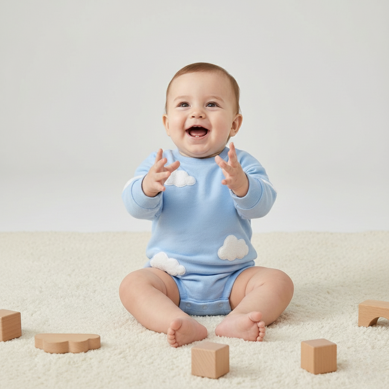 Cloudy Romper