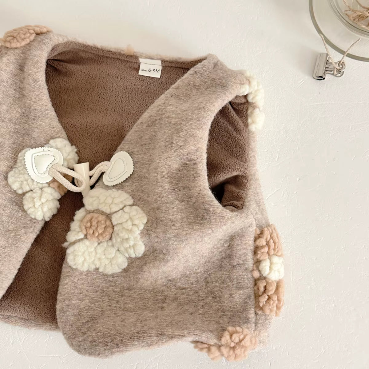 Daisy Puff Vest